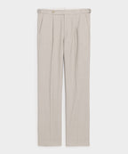 Italian Linen Side Tab Trouser