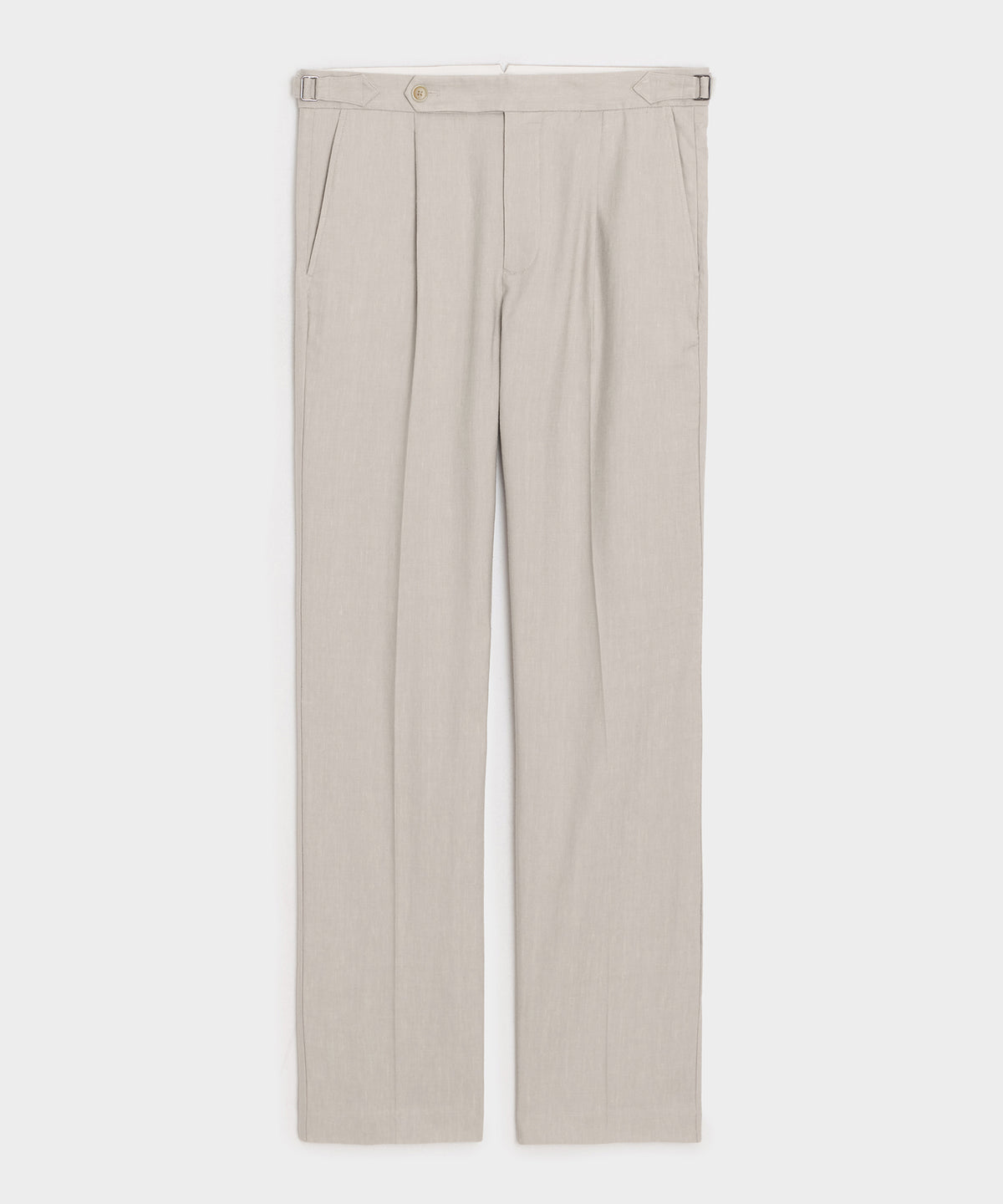 Italian Linen Side Tab Trouser