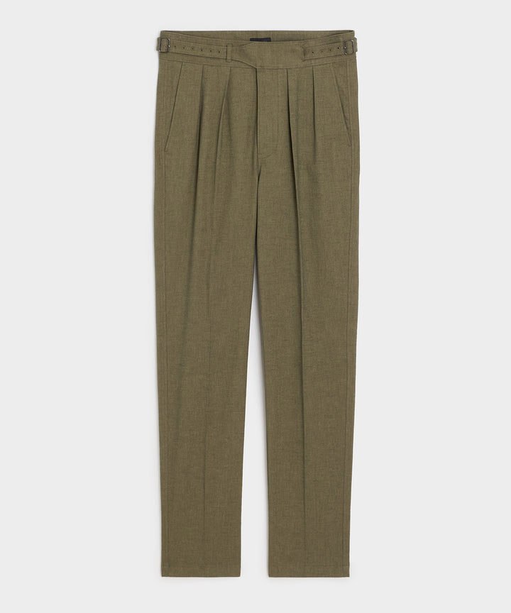 Italian Heathered Cotton Gurkha Trouser