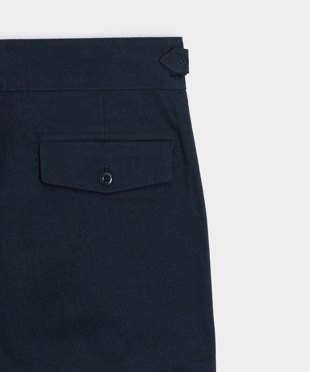 Italian Heathered Cotton Gurkha Trouser