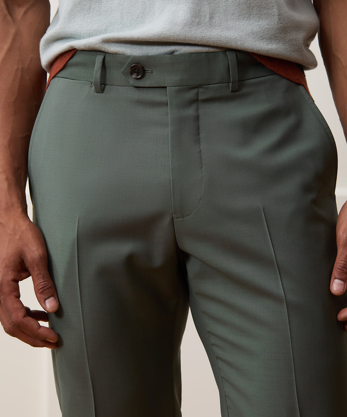 Italian Wool Mohair Sutton Trouser