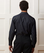 Chambray Spread Collar Dress Shirt