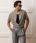 Silk-Cotton Capri Shirt