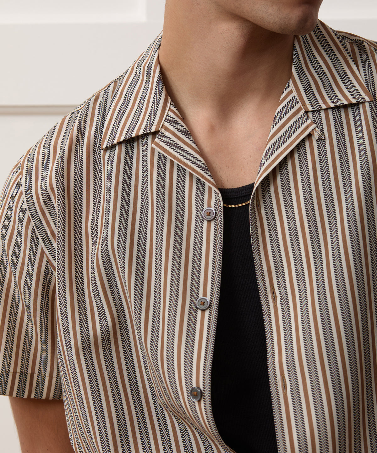 Silk-Cotton Capri Shirt