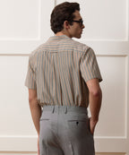 Silk-Cotton Capri Shirt