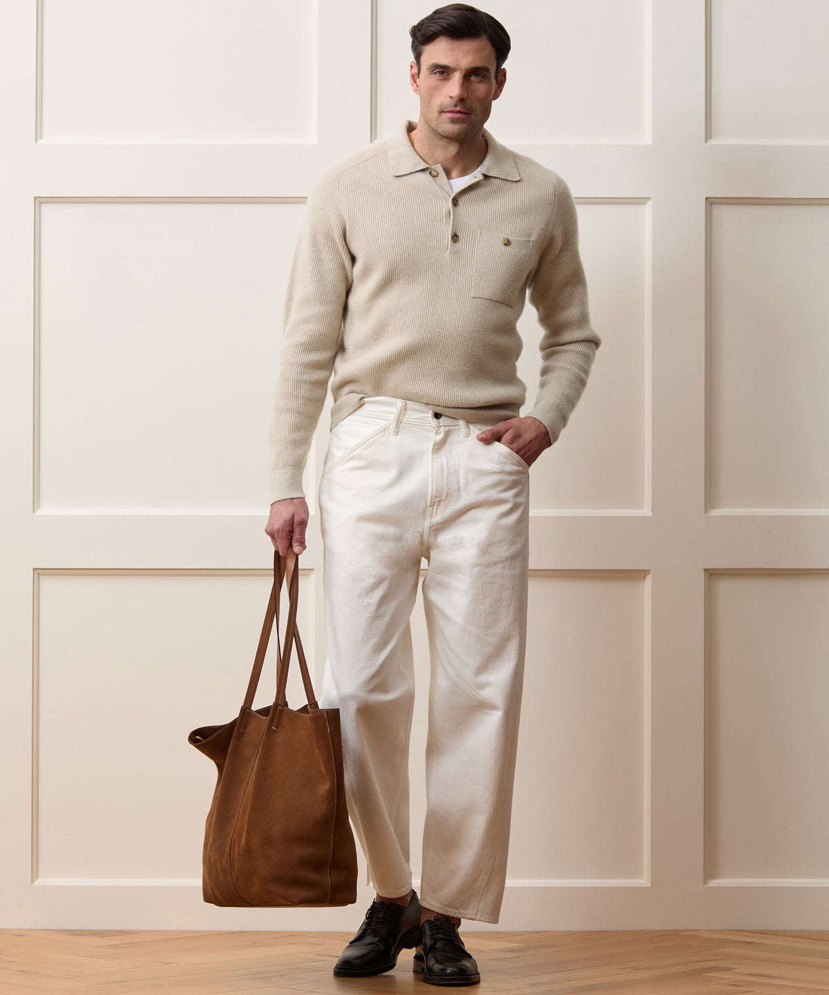 Made in Italy Cashmere Sweater Polo