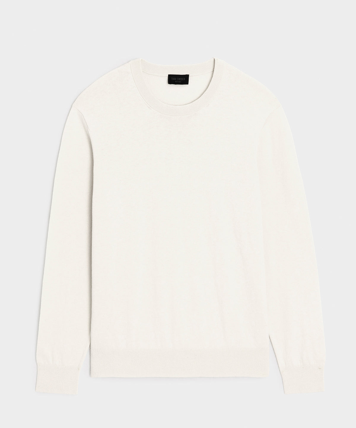 Cotton-Cashmere Crewneck Sweater