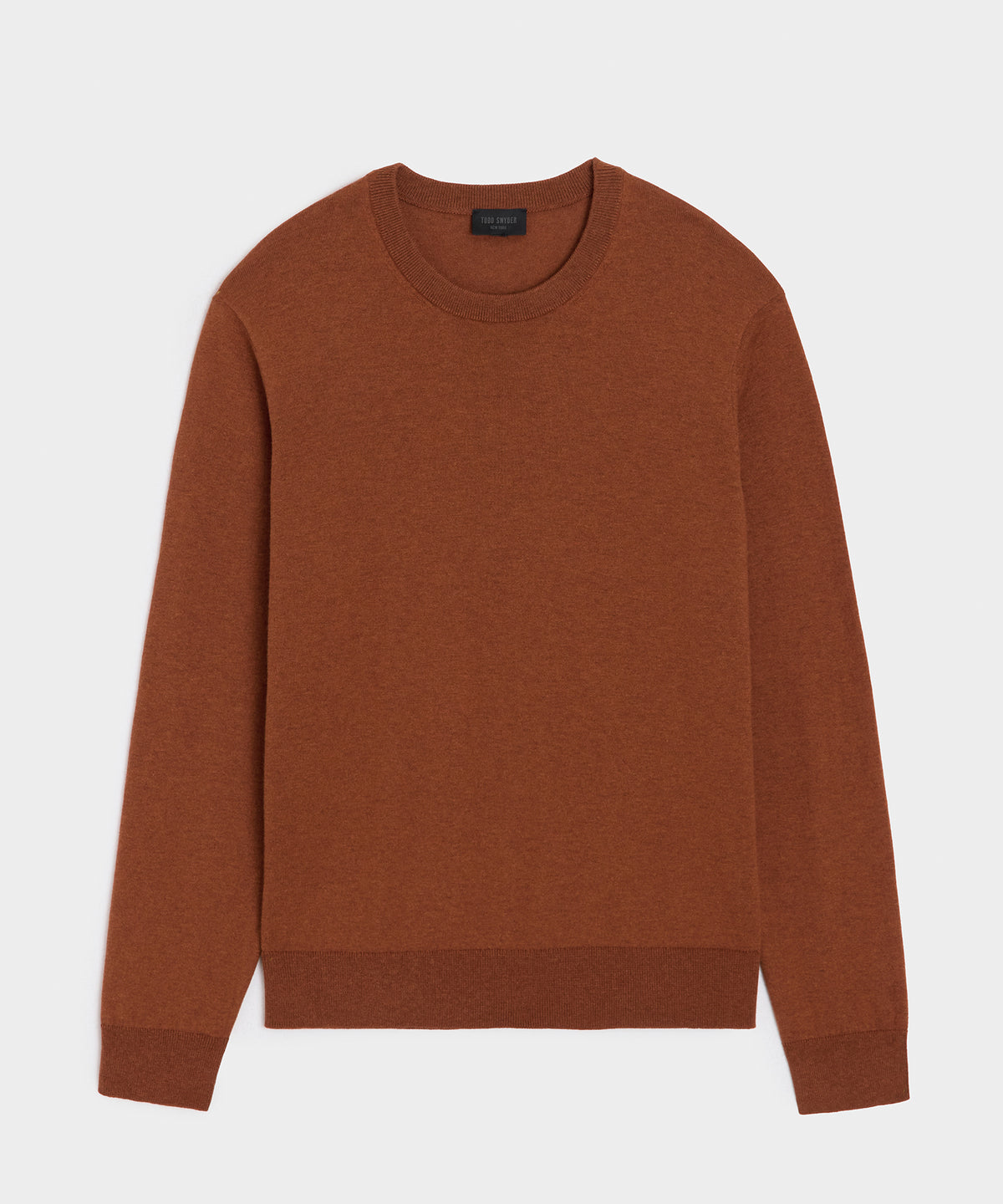 Cotton-Cashmere Crewneck Sweater