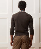 Cotton-Cashmere V-Neck