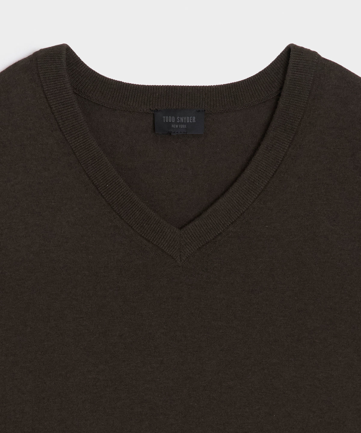 Cotton-Cashmere V-Neck