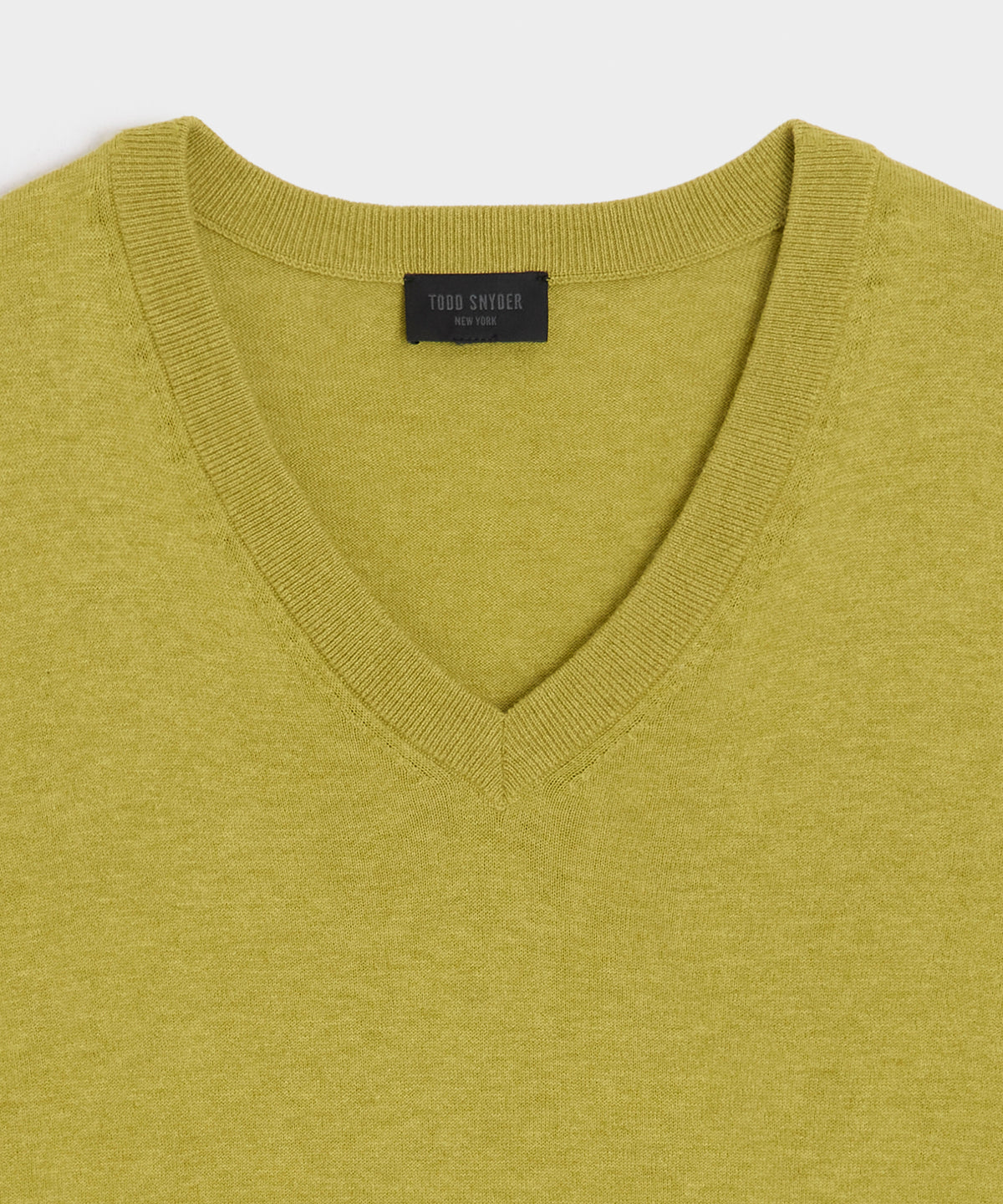 Cotton-Cashmere V-Neck