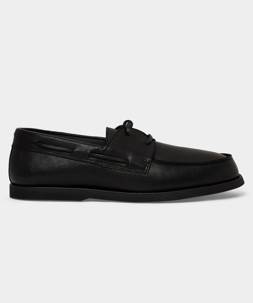 Porto Leather Boat Shoe
