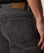 Slim Selvedge Jean in Charcoal