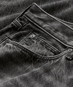 Slim Selvedge Jean in Charcoal