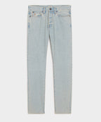 Slim Selvedge Jean in Faded Light Indigo