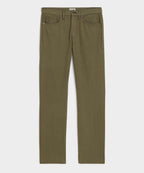 Straight Garment-Dyed Jean in Olive