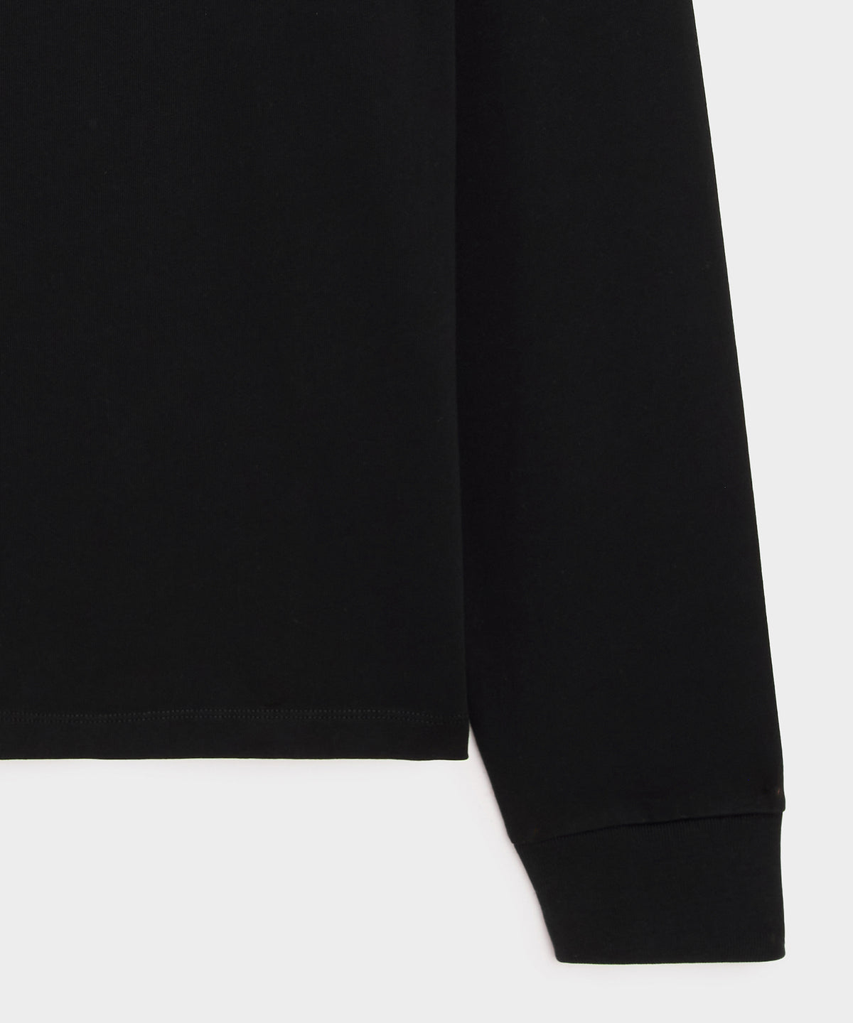 Boxy Jersey Mockneck Tee