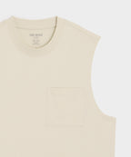 Boxy Jersey Muscle Tank