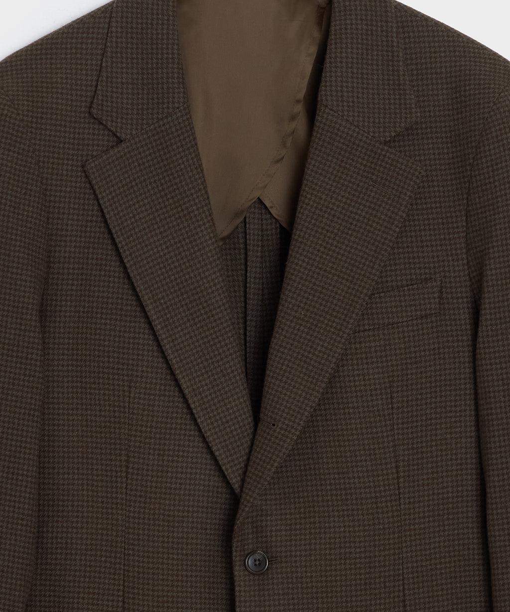 Italian Flannel Houndstooth Madison Jacket
