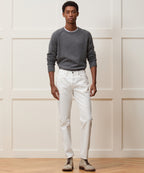 Slim Japanese Selvedge Stretch Jean in White