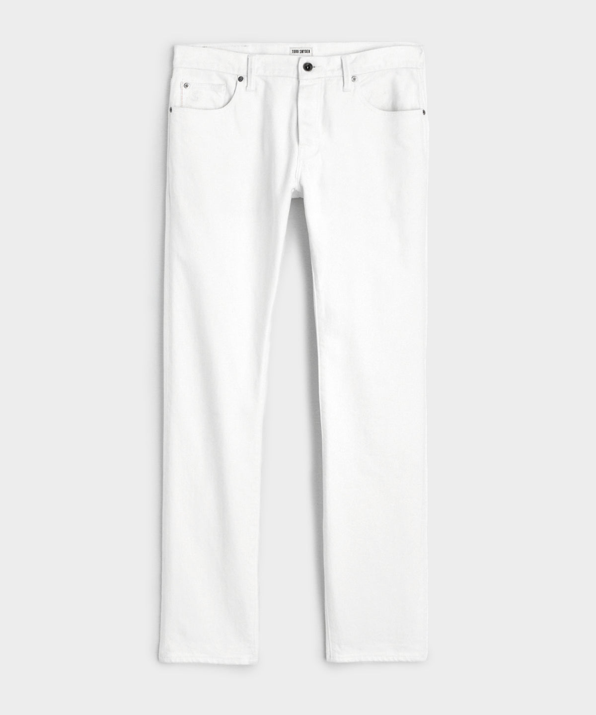 Slim Japanese Selvedge Stretch Jean in White