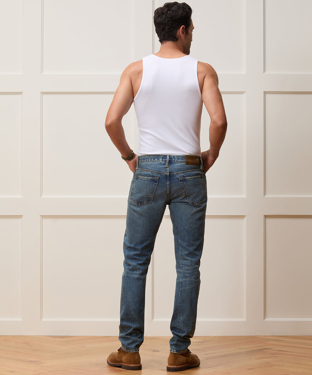 Slim Ribbed Tank