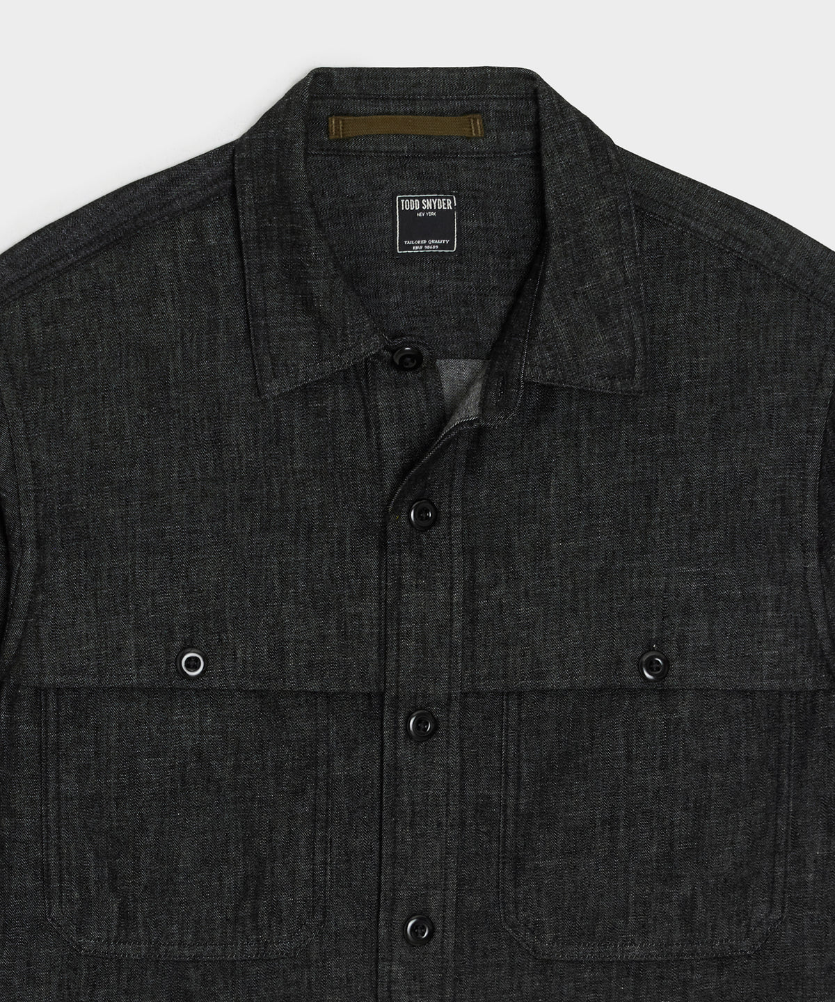 Denim Cape Shirt