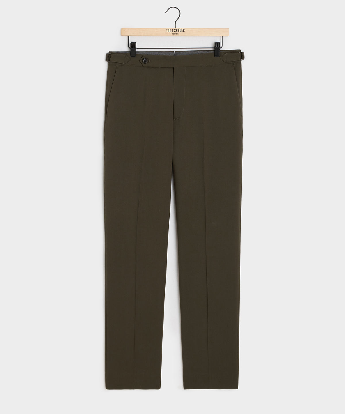 Italian Gabardine Side Tab Trouser