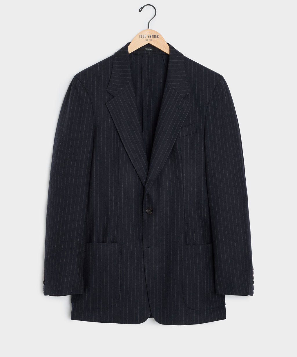 Italian Flannel Pinstripe Wythe Sport Coat