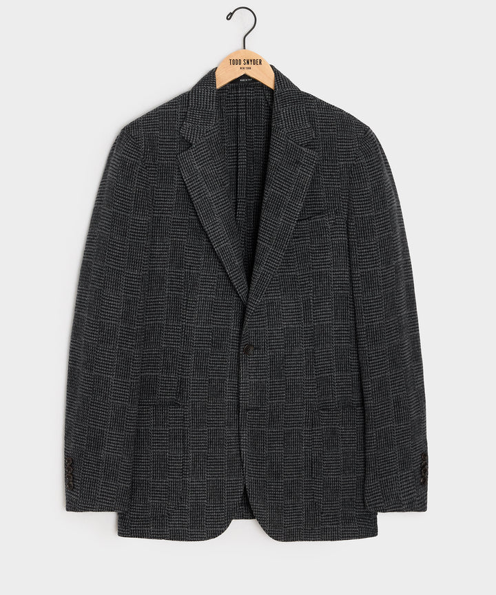 Italian Wool Glen Plaid Sport Coat