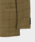 Italian Wool Windowpane Sport Coat