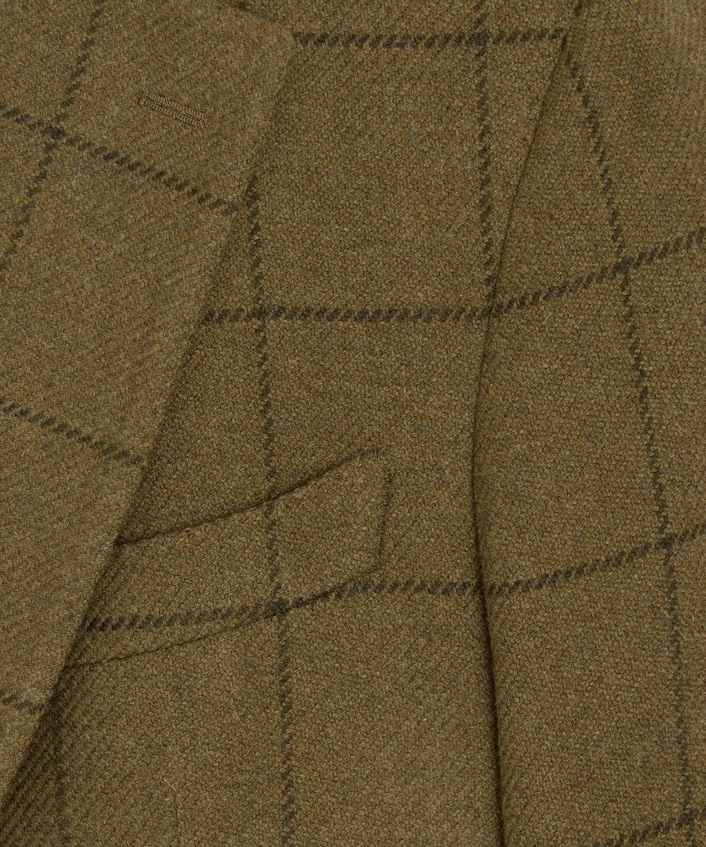 Italian Wool Windowpane Sport Coat
