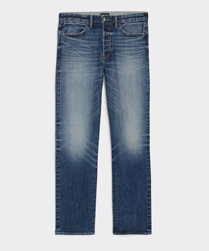Straight Japanese Selvedge Stretch Jean