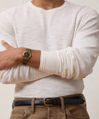 Lightweight Mini Waffle Tee