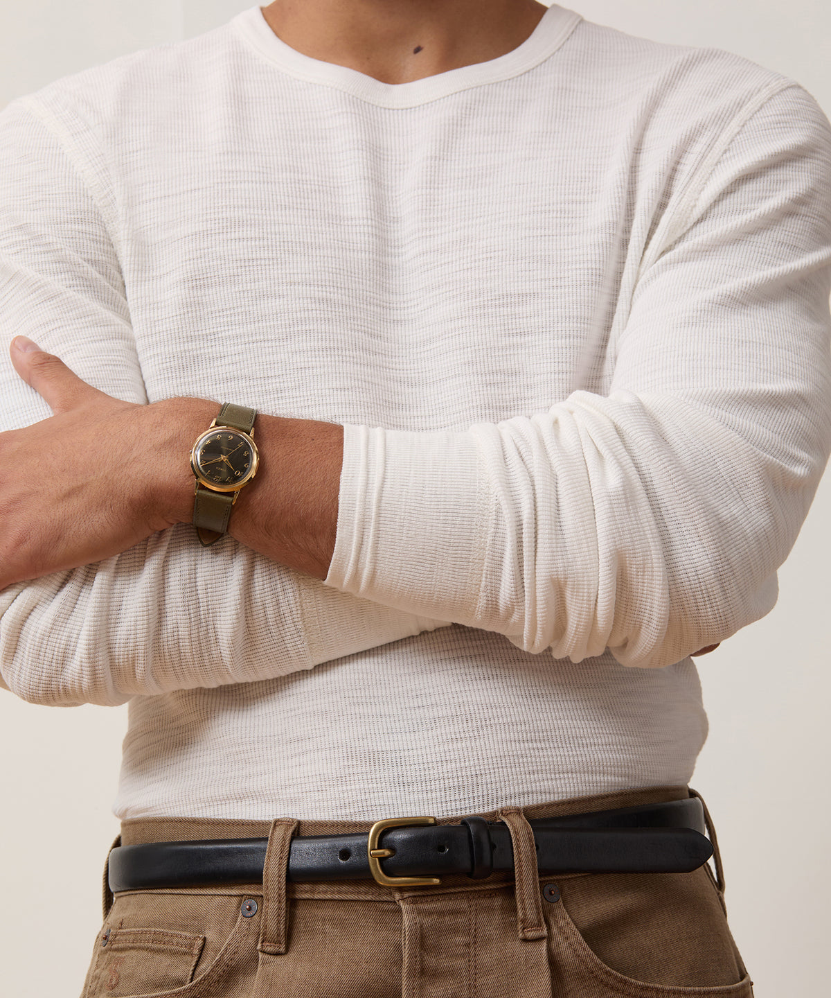 Lightweight Mini Waffle Tee