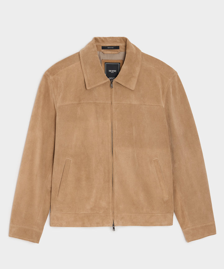 Italian Suede Grant Jacket