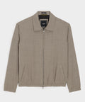 Lightweight Italian Wool Bomber Jacket