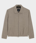 Lightweight Italian Wool Bomber Jacket