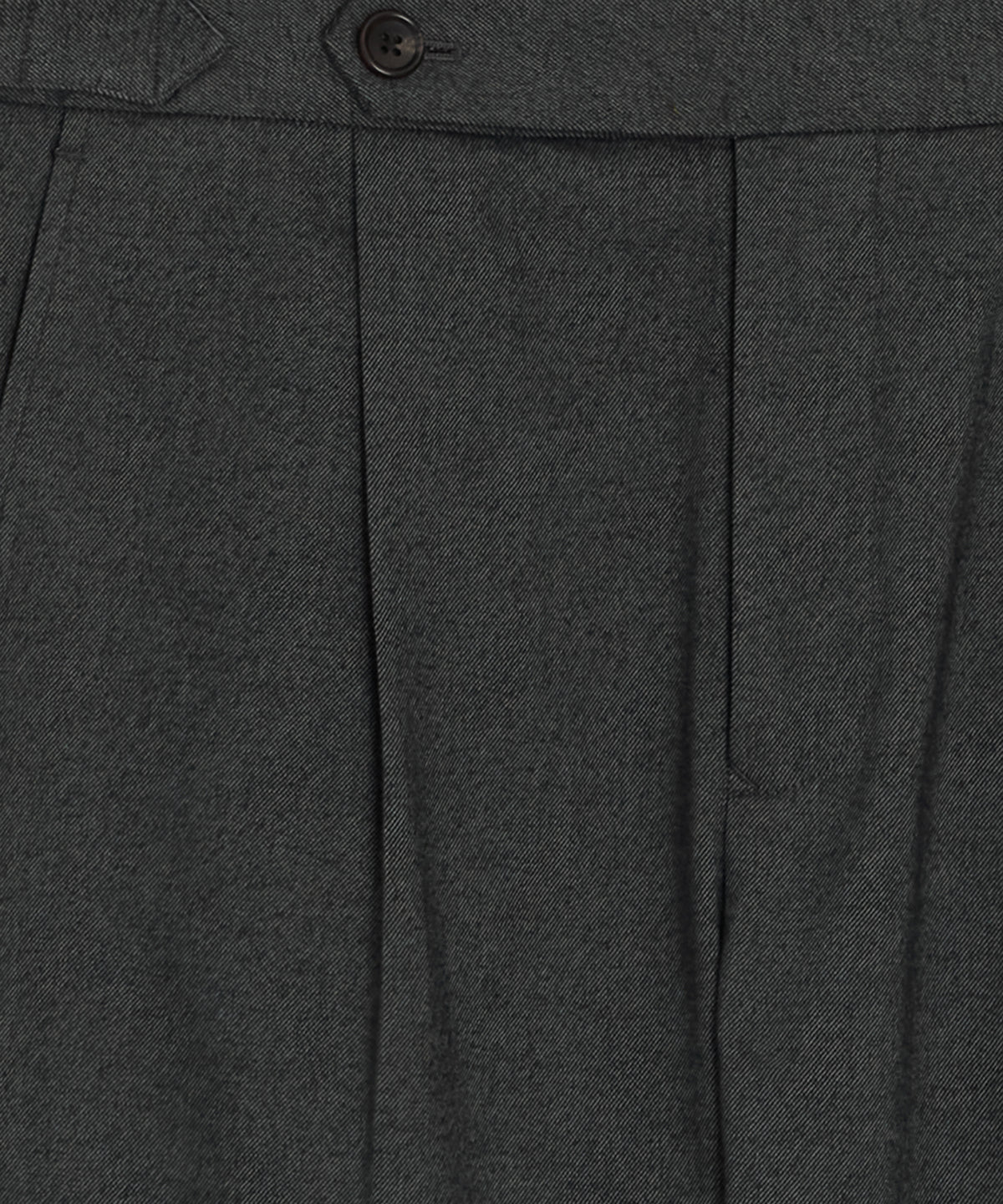 Italian Heathered Cotton Side Tab Trouser