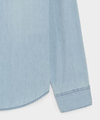 Denim Point Collar Shirt