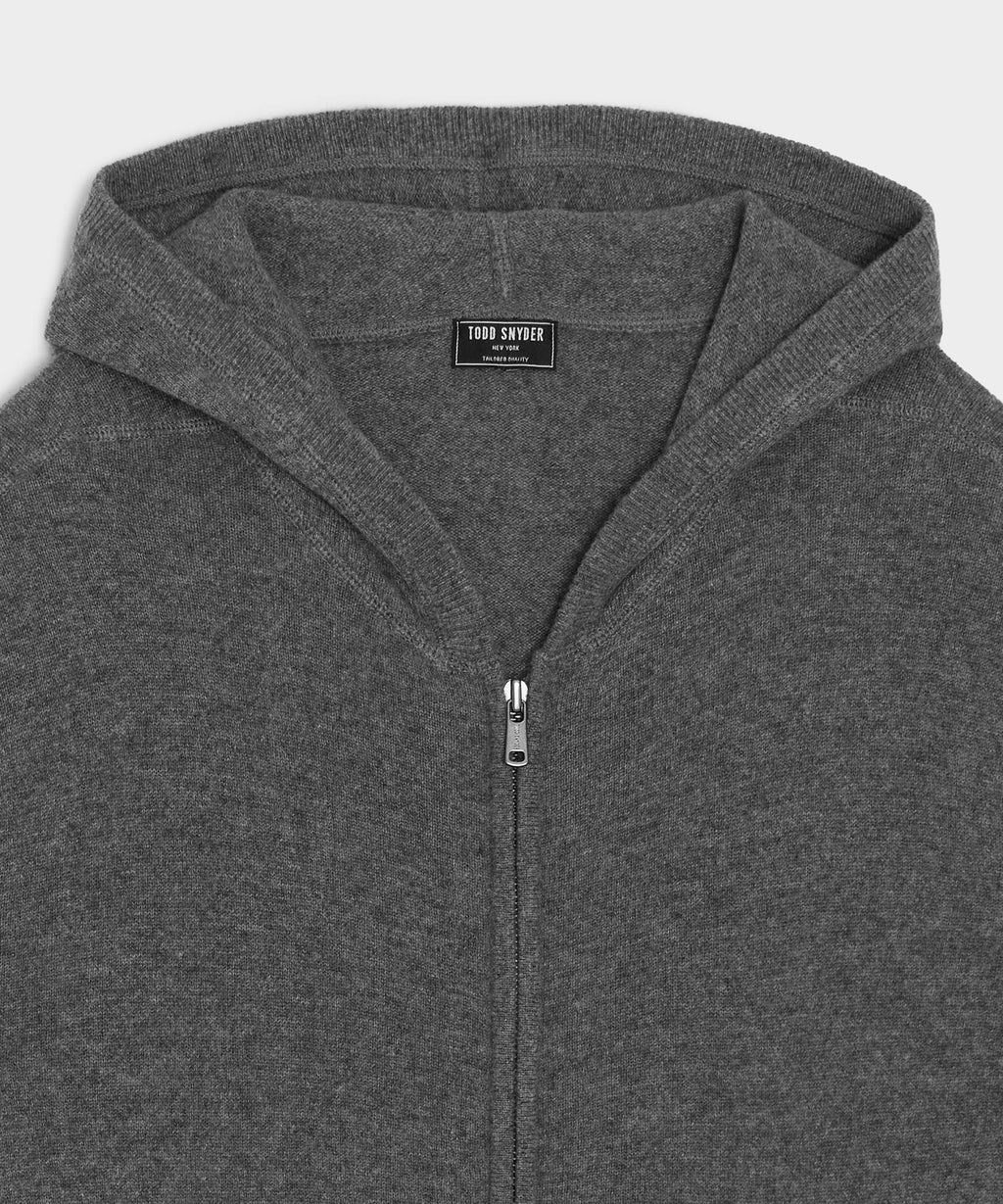 Cashmere Full-Zip Hoodie