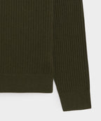 Silk-Cashmere Ribbed Montauk Sweater Polo