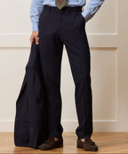 Slim Twill Long Collar Dress Shirt