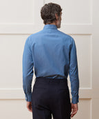 Hamilton + Todd Snyder Chambray Long Point Collar Dress Shirt