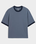 Boxy Jersey Ringer Tee