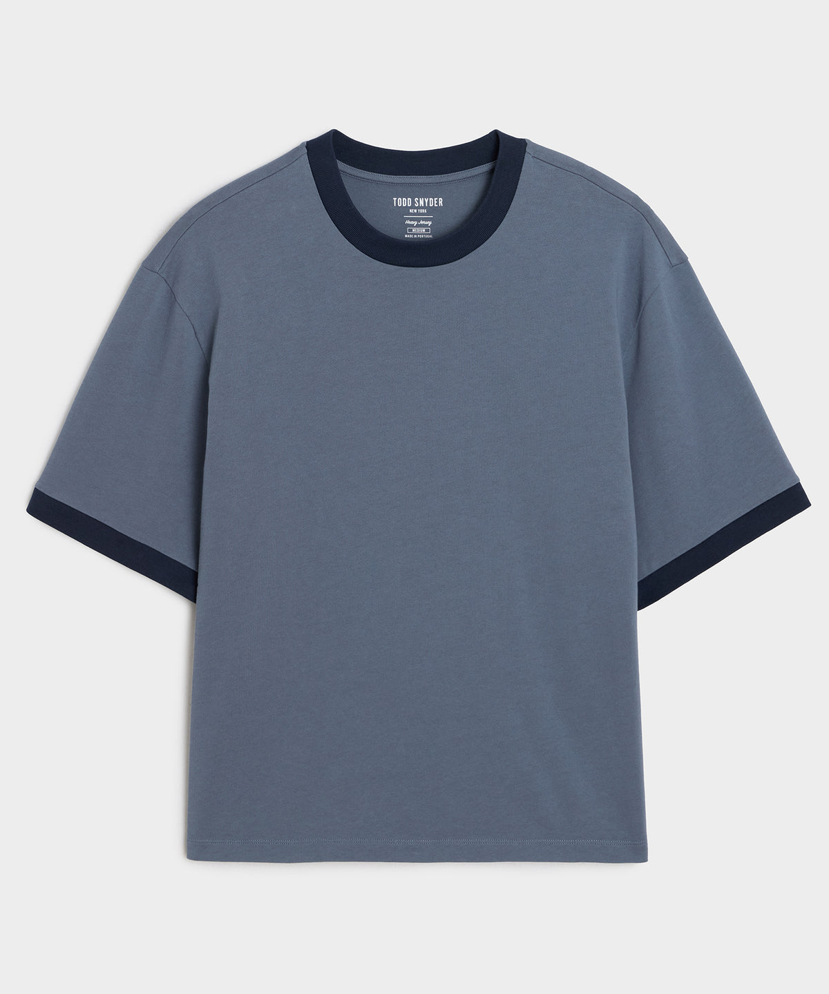 Boxy Jersey Ringer Tee