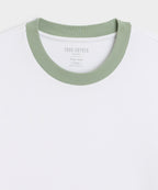 Boxy Jersey Ringer Tee