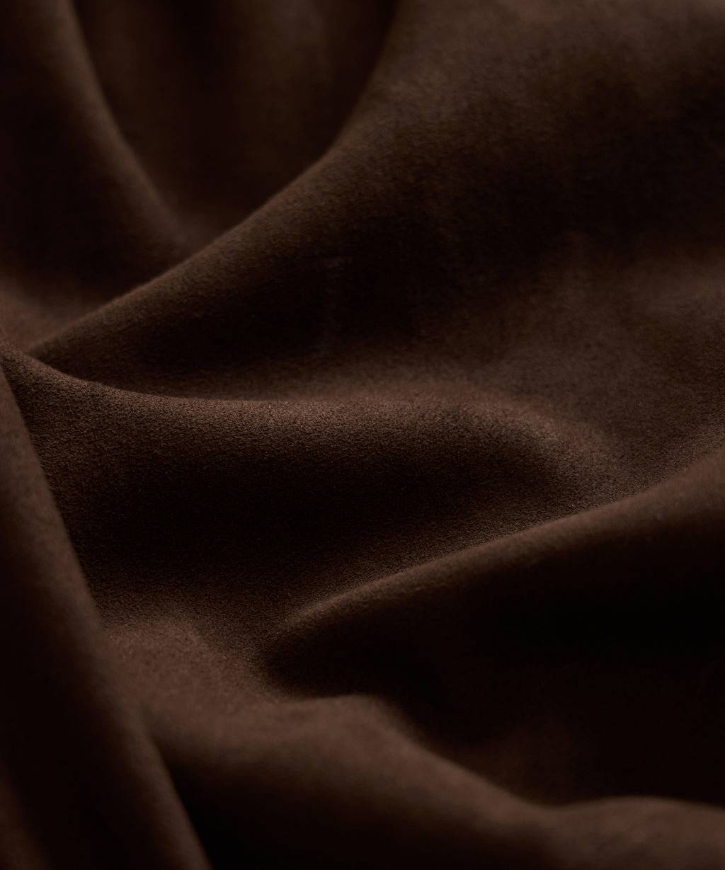 Italian Suede Western Shirt Jacket