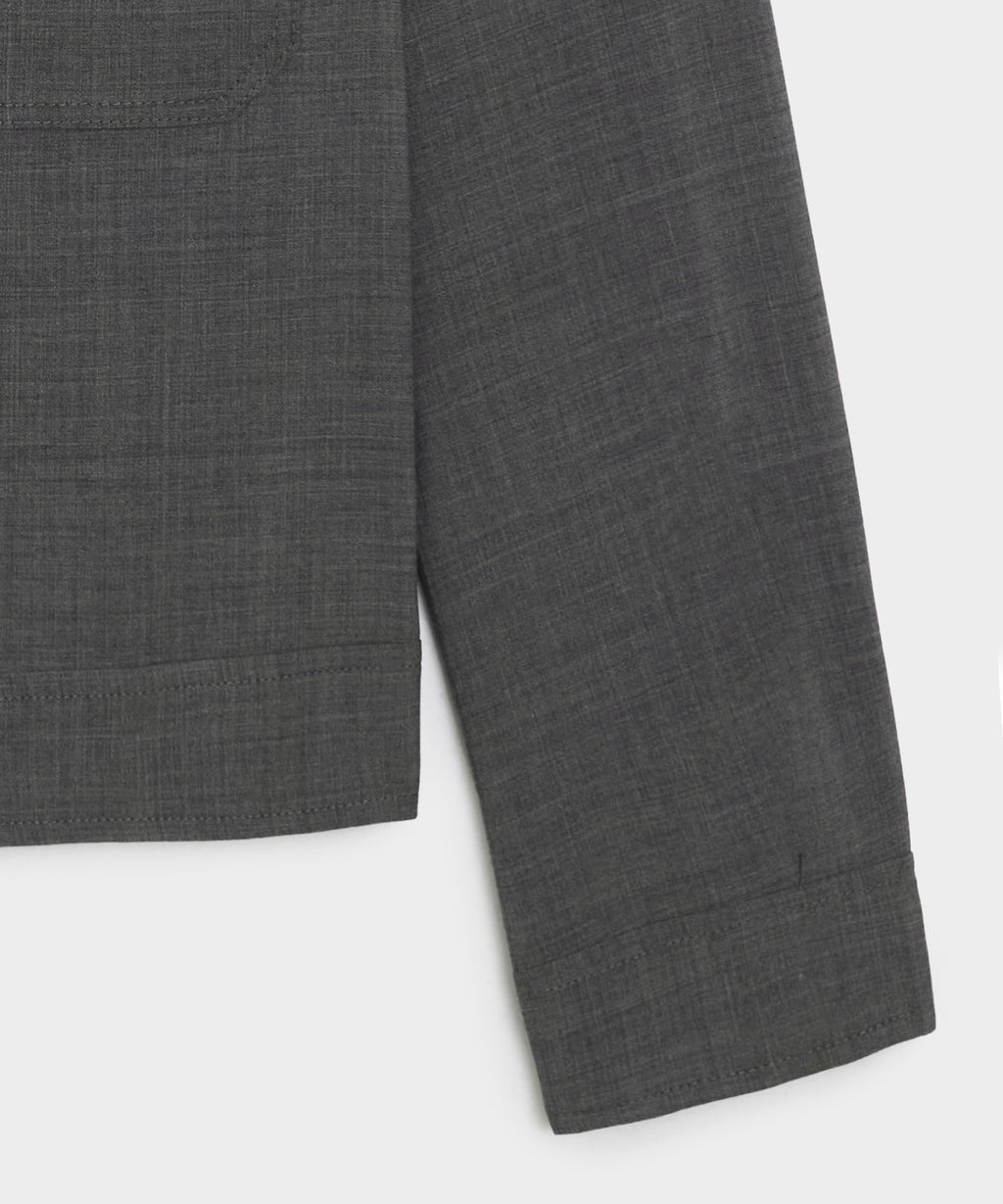 Tropical Wool Eisenhower Jacket