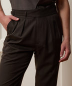 Italian Gabardine Single Belt Gurkha Trouser